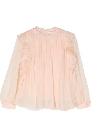 Chloé Seidenbluse mit Rüschendetail