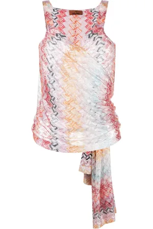 Missoni Gestricktes Top mit Knoten