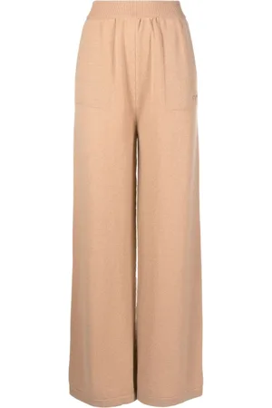 Msgm Gestrickte Hose mit Logo-Stickerei