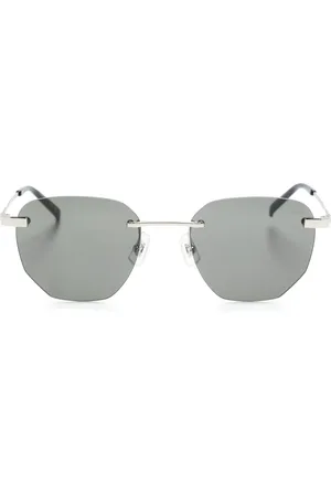 Dunhill Sonnenbrille mit geometrischem Gestell
