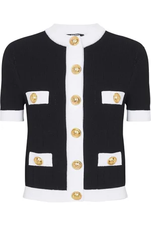 Balmain Kurzärmeliger Cardigan