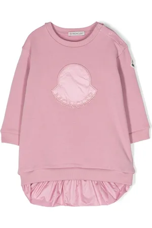 Moncler Kleid mit rundem Ausschnitt