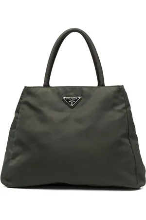 Prada 1990s Handtasche mit Logo-Schild