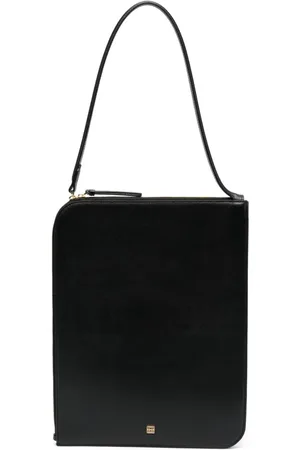 Totême Schultertasche mit Logo-Schild