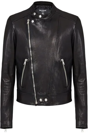 Balmain Jacke mit Glanzoptik