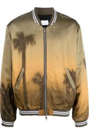 BLUE SKY INN Bomberjacke mit Palmen-Print