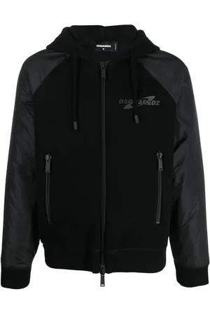Dsquared2 Kapuzenjacke mit Logo-Print