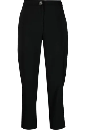 Armani Exchange Cropped-Hose mit hohem Bund