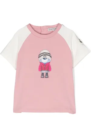 Moncler T-Shirt mit Raglanärmeln