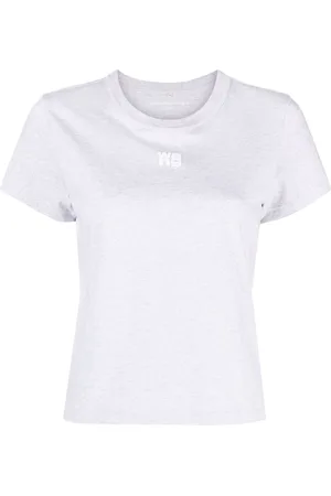 Alexander Wang T-Shirt mit Logo-Patch