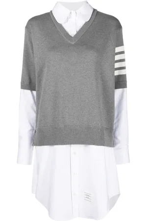 Thom Browne Kleid mit Streifen