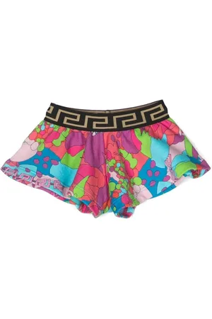 VERSACE Shorts mit abstraktem Muster