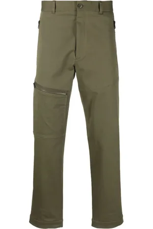 Moncler Tapered-Hose mit Logo-Patch