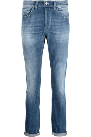 Dondup Jeans mit Bleach-Effekt