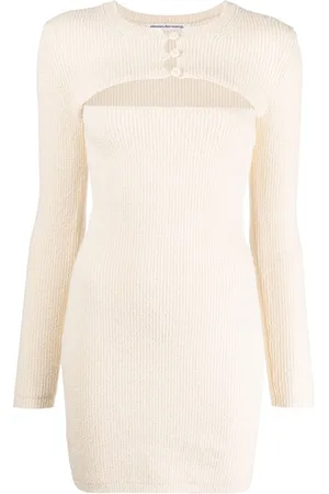 Alexander Wang Gestricktes Minikleid mit Cut-Out