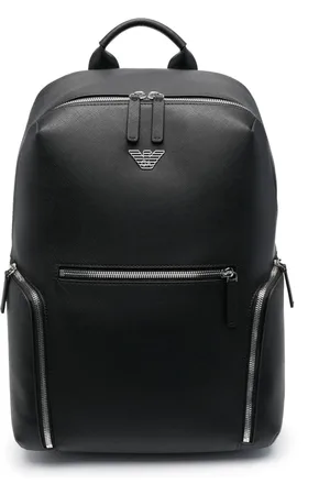 Emporio Armani Rucksack mit Logo-Patch