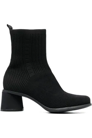 Camper Stiefeletten mit eckiger Kappe 65mm