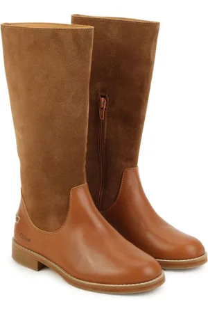 Chloé Kniehohe Wildlederstiefel