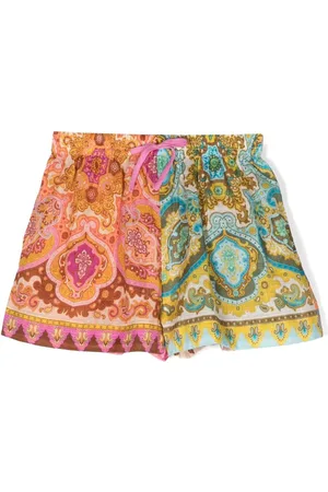 ZIMMERMANN Shorts mit Paisley-Print