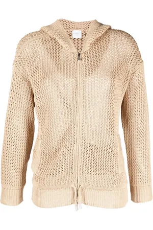 ELEVENTY Cardigan mit Kapuze