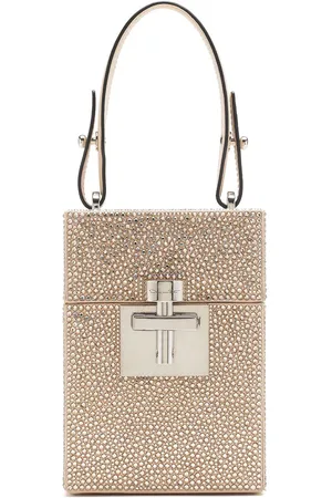 Oscar de la Renta Crystal Pave Alibi Tasche