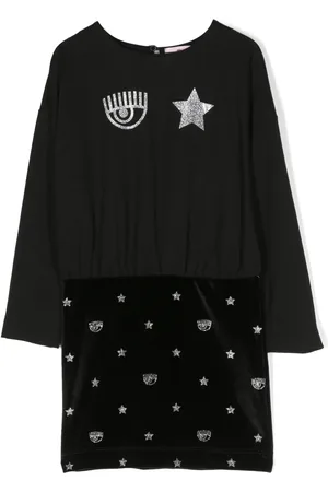 Chiara Ferragni Kleid mit Eyelike-Print