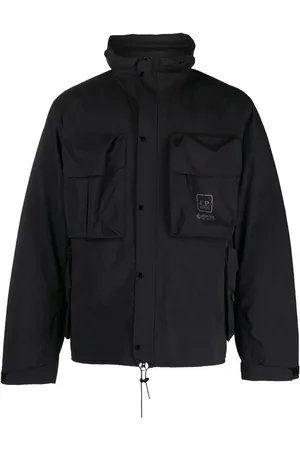 C.P. Company Windbreaker mit Logo-Print