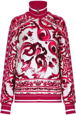 Dolce & Gabbana Bomberjacke mit Majolica-Print