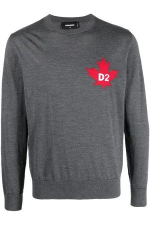 Dsquared2 Pullover mit Ahornblatt-Motiv