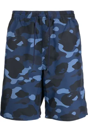 A Bathing Ape Shorts mit Camouflagemuster