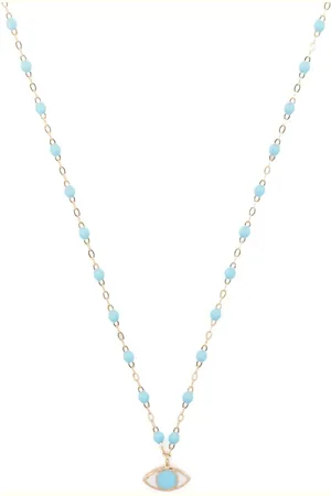 GIGI CLOZEAU 18kt Classic Gelbgoldhalskette mit Perlen