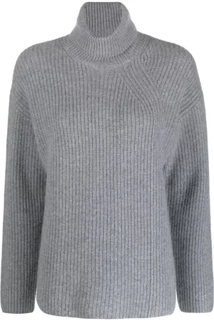 P.A.R.O.S.H. Kaschmirpullover mit Stehkragen