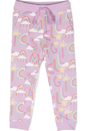 Stella McCartney Hose aus Bio-Baumwolle mit Print