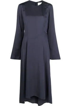 Rohe Minikleid mit Nahtdetail