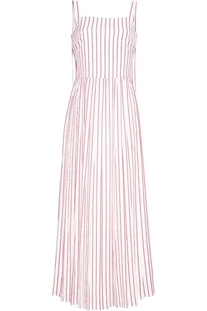 ADAM LIPPES Gestreiftes Kleid