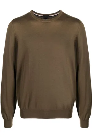 HUGO BOSS Pullover mit Logo-Stickerei