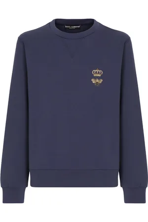 Dolce & Gabbana Sweatshirt mit Bienenstickerei