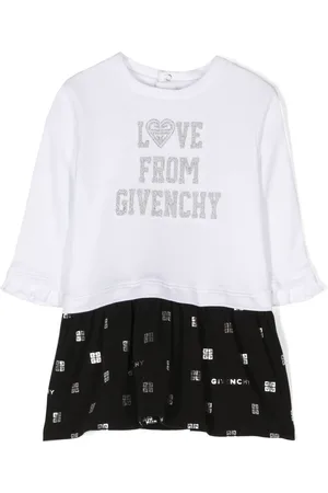 Givenchy Kleid mit Logo-Stickerei