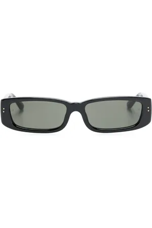 Linda Farrow Eckige Talita Sonnenbrille