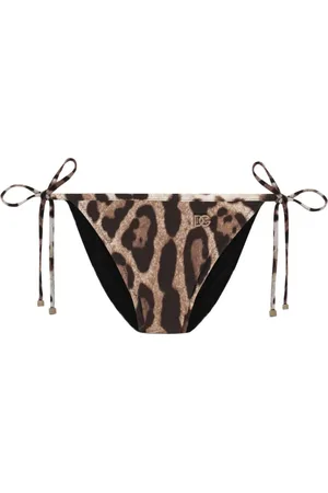 Dolce & Gabbana Bikinihöschen mit Leoparden-Print