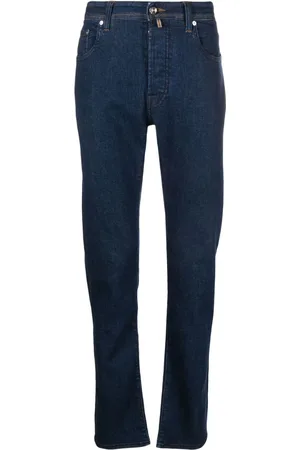 Jacob Cohen Tief sitzende Straight-Leg-Jeans