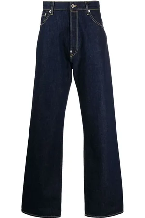 Kenzo Dunkle Wide-Leg-Jeans