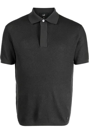 Dunhill Poloshirt in Mesh-Optik