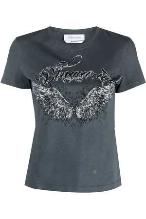 BLUMARINE T-Shirt mit Logo-Print