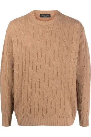 Roberto Collina Pullover mit Zopfmuster