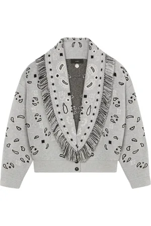 Alanui Cardigan mit Bandana-Jacquardmuster
