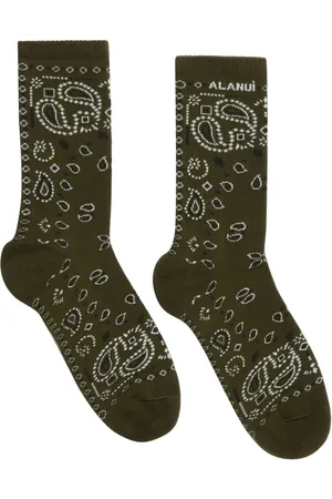 Alanui Socken mit Bandana-Print