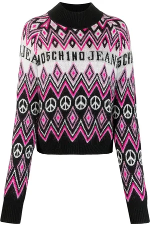 Moschino Pullover mit Logo-Print