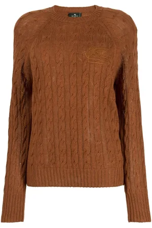 Etro Pullover mit Zopfmuster