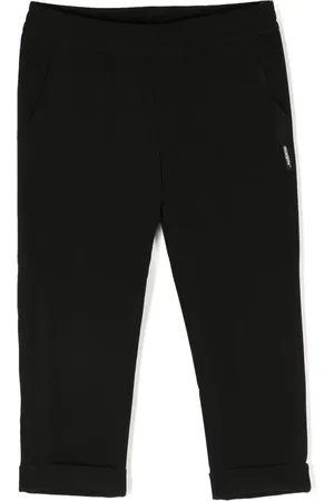 Msgm Straight-Leg-Hose mit Logo-Patch